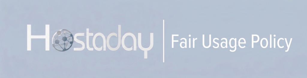 Fair Usage Policy